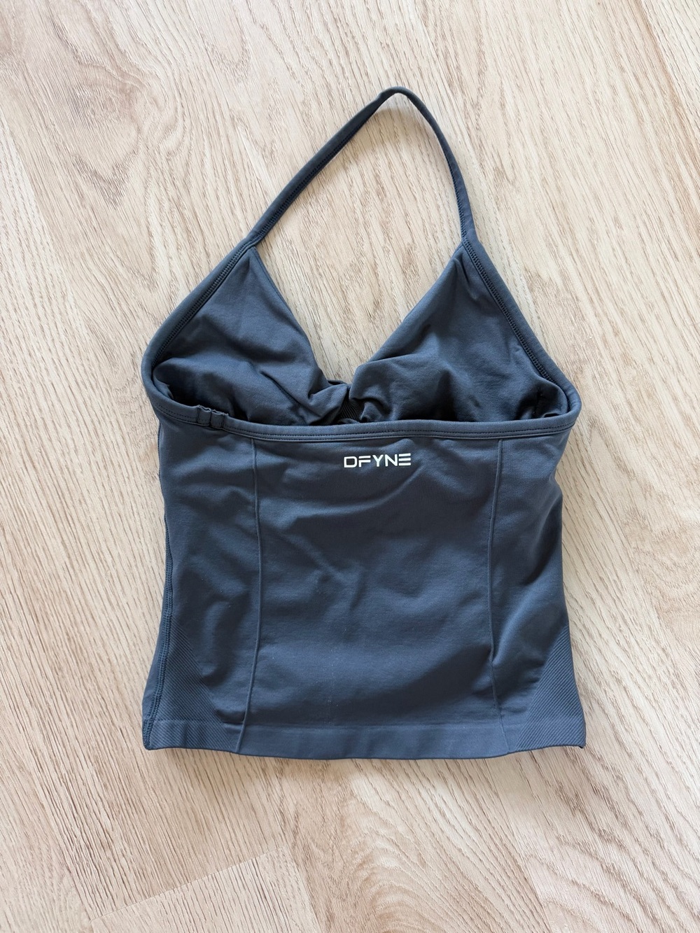 Gray Dfyne Halter Top - Picture 2 of 3